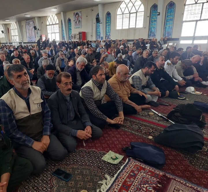 تصاویر / نماز جمعه بهار