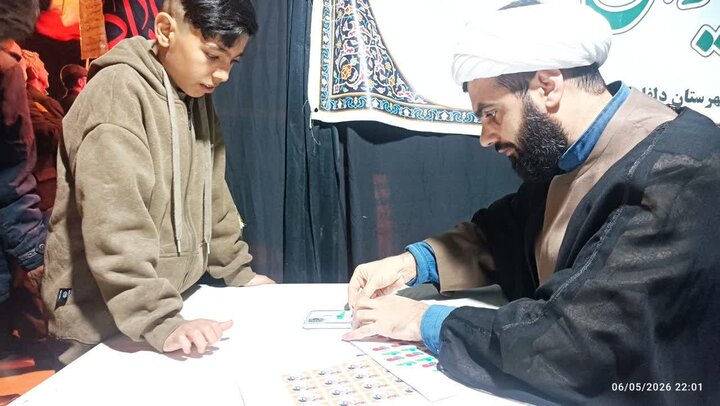 تصاویر/فعالیت موکب شهید امیدیان مدرسه علمیه بقیه الله الاعظم (عج) دلفان