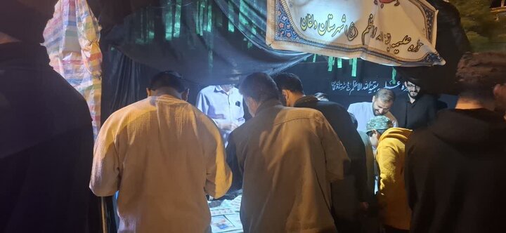 تصاویر/فعالیت موکب شهید امیدیان مدرسه علمیه بقیه الله الاعظم (عج) دلفان