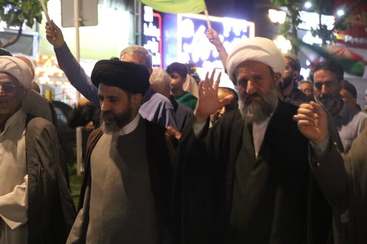 تصاویر/ هفتادمین اجتماع شبانه مردمی در قرچک