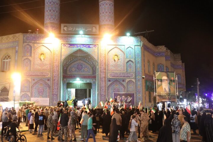 تصاویر/ هفتادمین اجتماع شبانه مردمی در قرچک