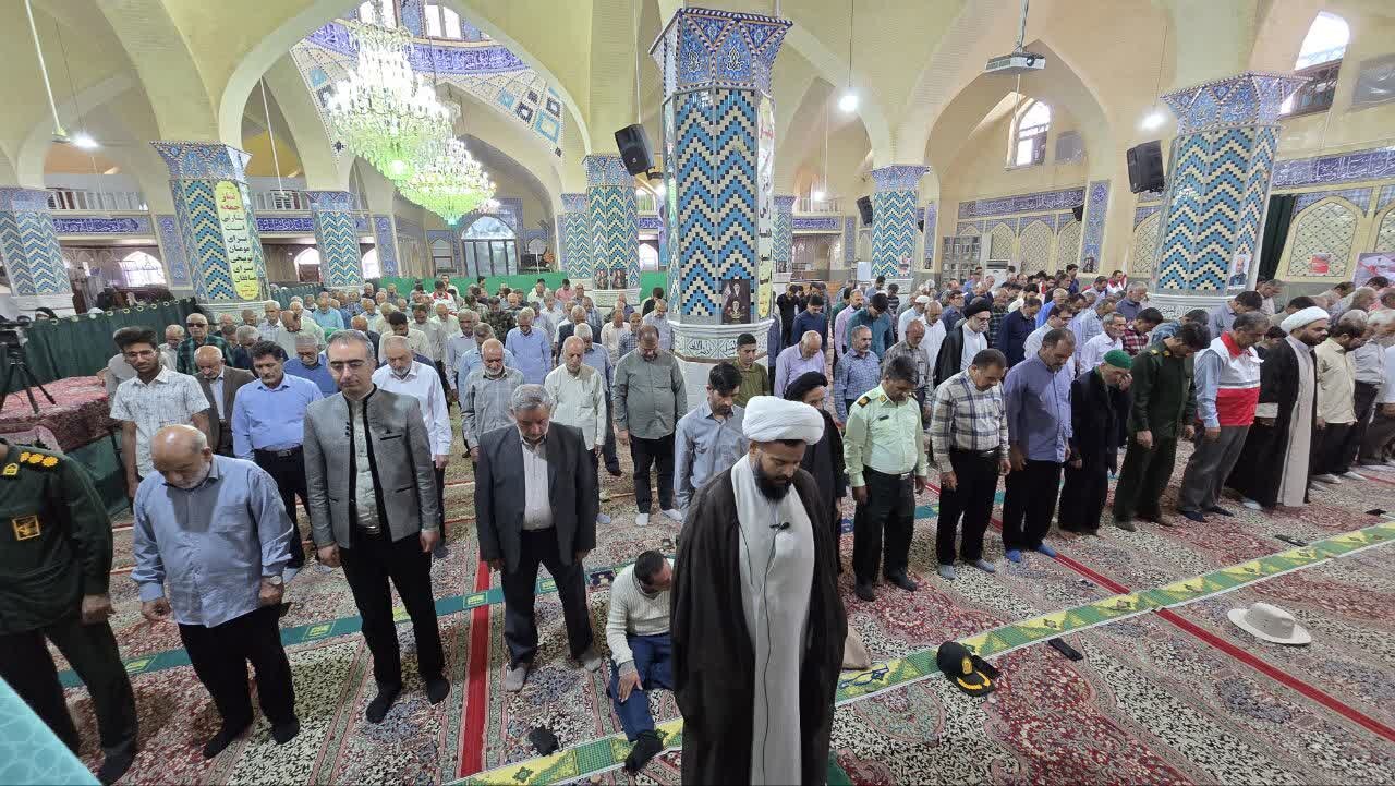 تصاویر/ نماز جمعه این هفته شهرستان بهاباد