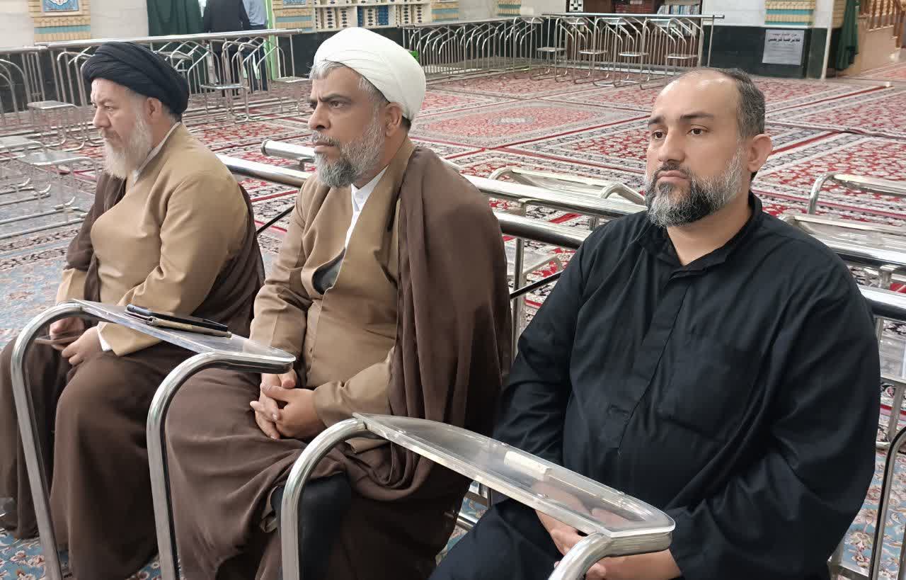 دیدار امام جمعه طرقبه با جهادگران حوزوی قم