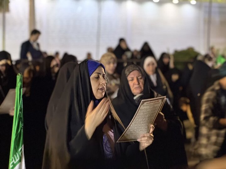 تصاویر؛ ۶۹ شب اهتزاز پرچم اقتدار ایران توسط مردم ملارد