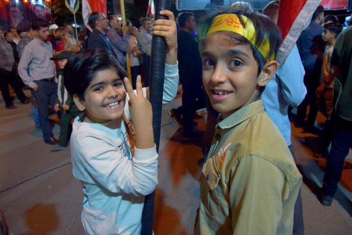 تصاویر | موج شصت و نهم میدان داری مردم ولایت مدار آران و بیدگل  در دفاع از وطن