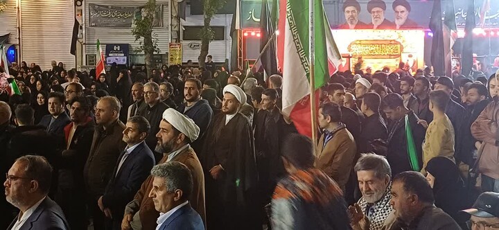 تصاویر/ تجلی عشق و بصیرت مردم بناب