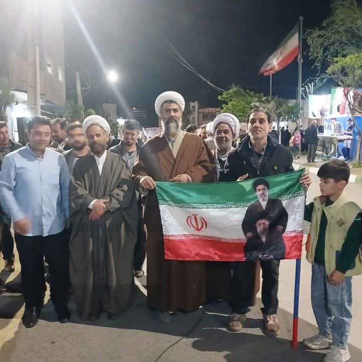 تصاویر/ تجلی عشق و بصیرت مردم یامچی
