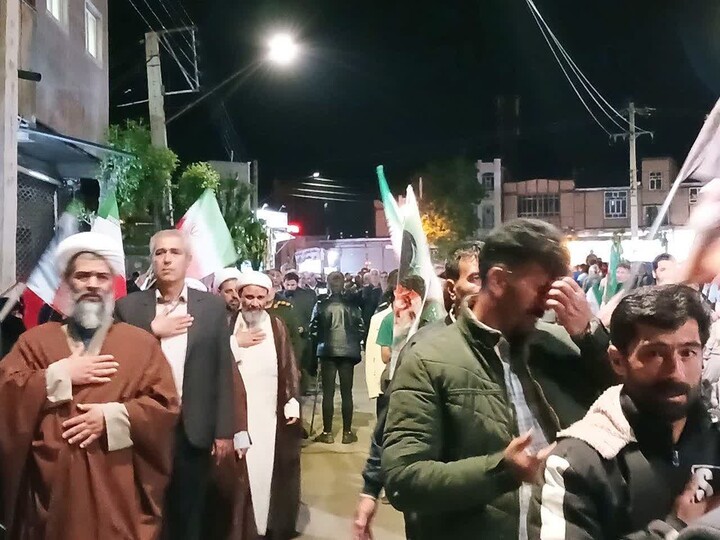 تصاویر/ تجلی عشق و بصیرت مردم یامچی