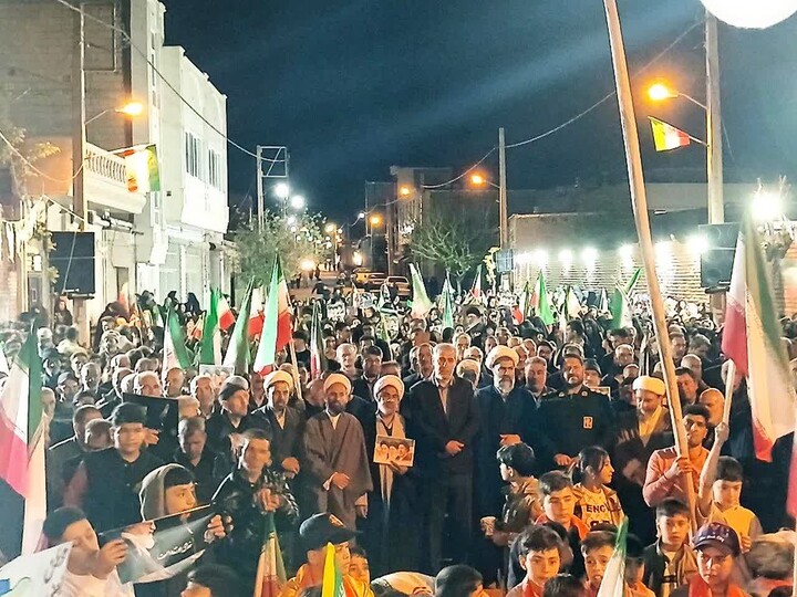 تصاویر/ تجلی عشق و بصیرت مردم یامچی