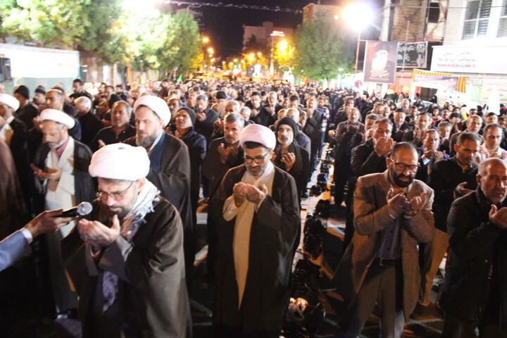 تصاویر/ مراسم بزرگ استغاثه خرمدره به امام زمان (عج)