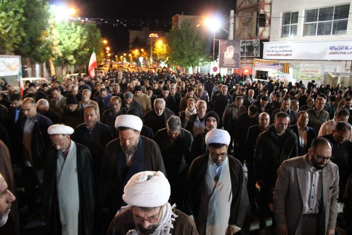 تصاویر/ مراسم بزرگ استغاثه خرمدره به امام زمان (عج)
