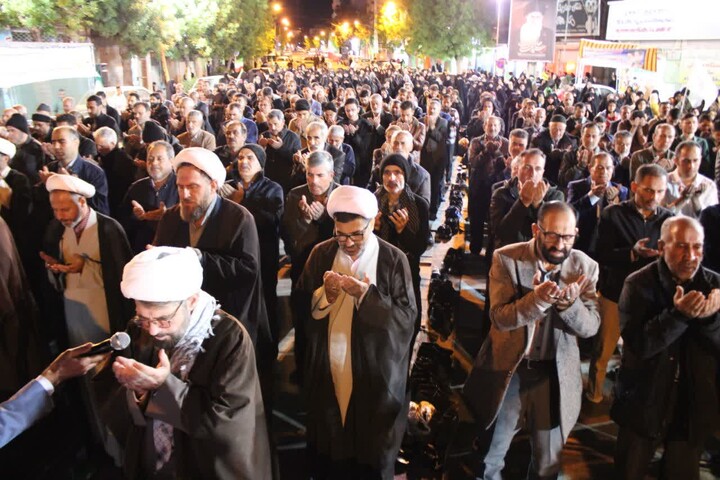 تصاویر/ مراسم بزرگ استغاثه خرمدره به امام زمان (عج)