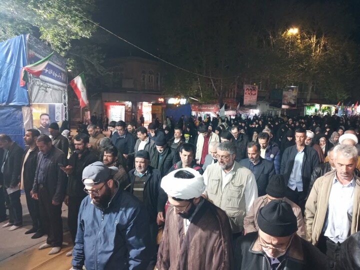 تصاویر/ مراسم بزرگ استغاثه مراغه به امام زمان (عج)