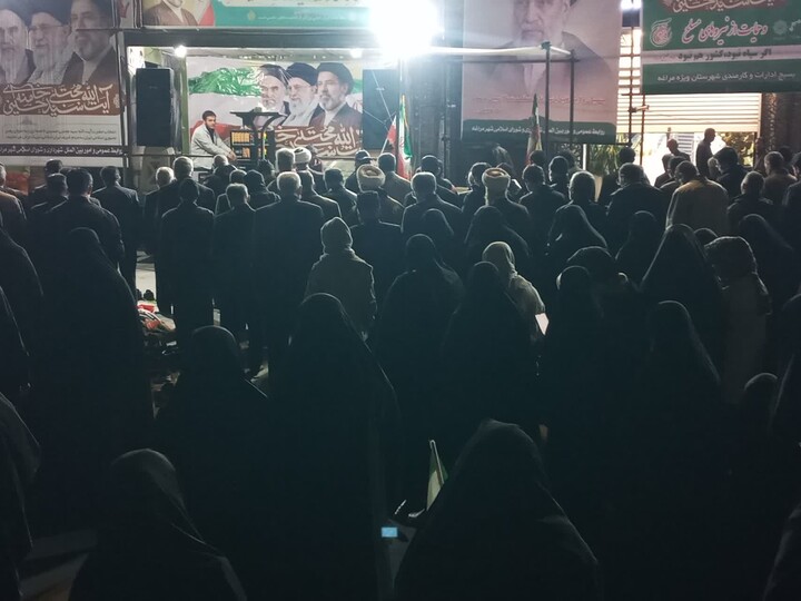 تصاویر/ مراسم بزرگ استغاثه مراغه به امام زمان (عج)