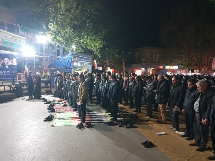 تصاویر/ مراسم بزرگ استغاثه مراغه به امام زمان (عج)