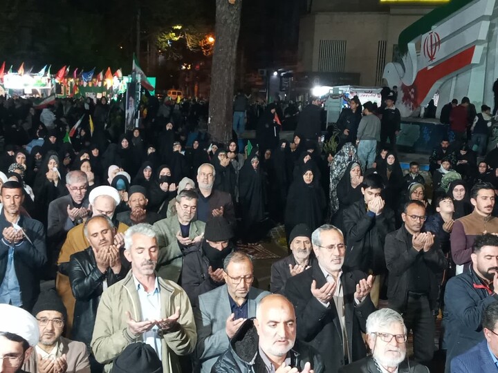 تصاویر/ مراسم بزرگ استغاثه مراغه به امام زمان (عج)