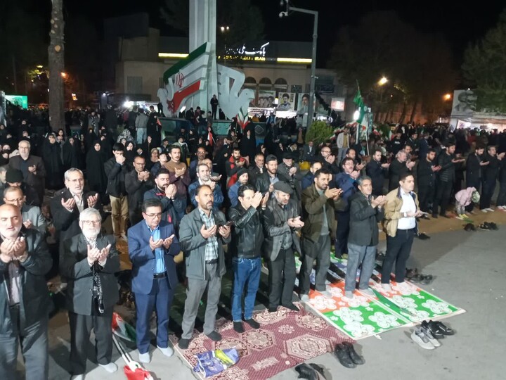 تصاویر/ مراسم بزرگ استغاثه مراغه به امام زمان (عج)