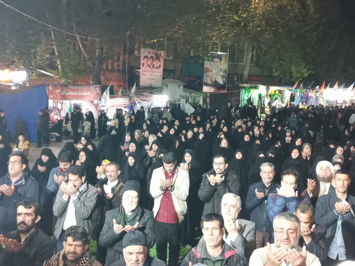 تصاویر/ مراسم بزرگ استغاثه مراغه به امام زمان (عج)