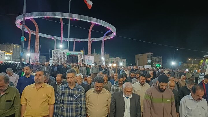 تصاویر/اقامه نماز استغاثه در زرندیه