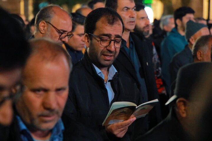 تصاویر/ مراسم بزرگ استغاثه زنجان به امام زمان (عج)