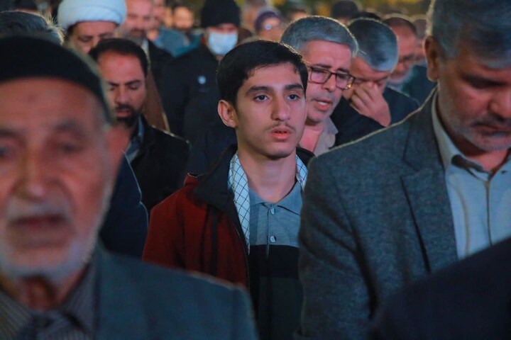 تصاویر/ مراسم بزرگ استغاثه زنجان به امام زمان (عج)