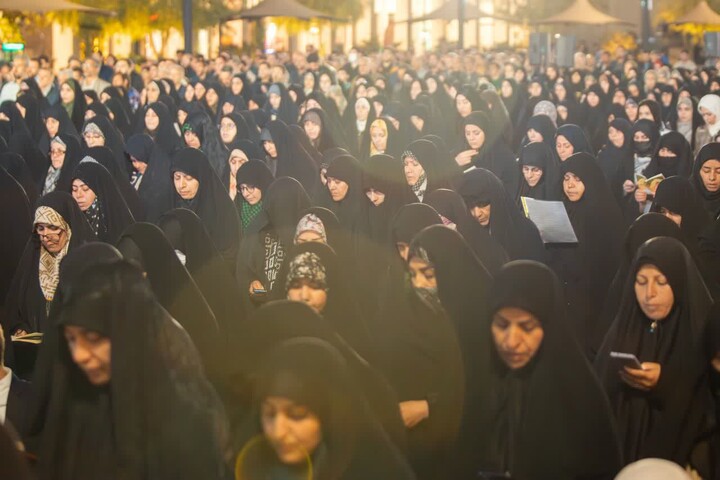 تصاویر/ مراسم بزرگ استغاثه زنجان به امام زمان (عج)