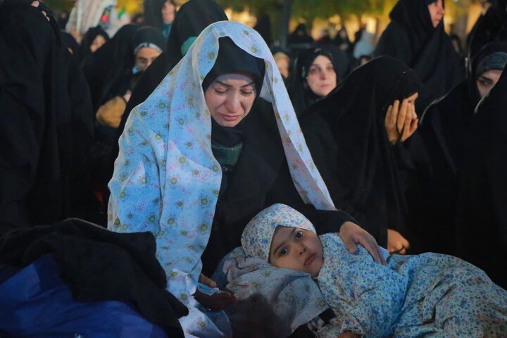 تصاویر/ مراسم بزرگ استغاثه زنجان به امام زمان (عج)