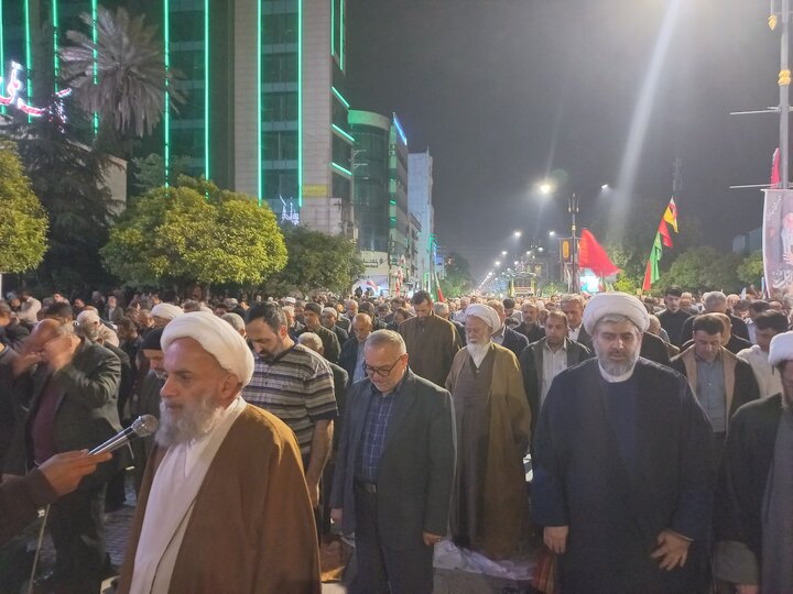 نماز استغاثه در شهر دارالمومنین بابل