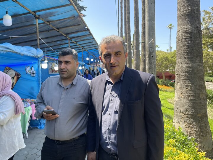 تصاویر/ افتتاح بازار مشاغل خانگی در نوشهر با حضور امام جمعه شهرستان