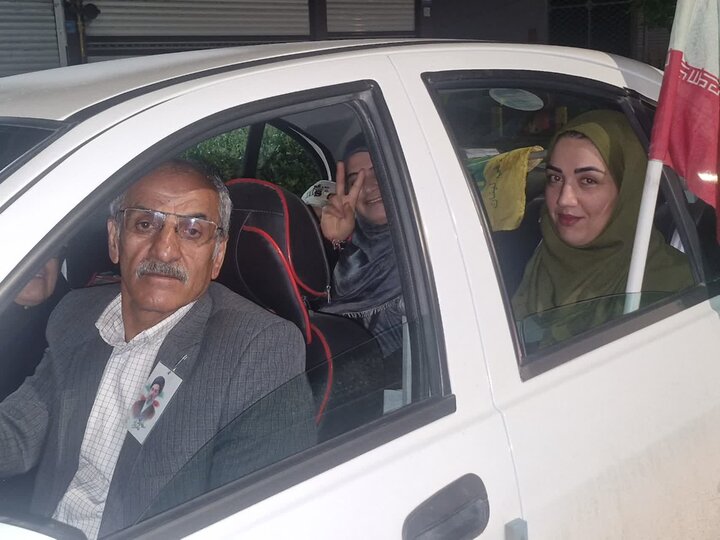 تصاویر/ کاروان باشکوه خودرویی شهرستان آمل