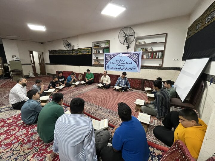 تصاویر/ مراسم بزرگداشت شهدای جنگ رمضان در مسجد جامع آشتیانیها