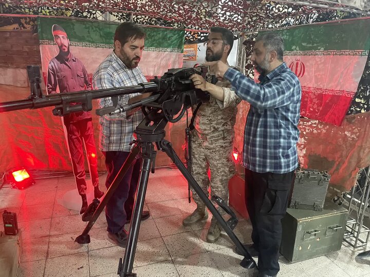 تصاویر/ مراسم بزرگداشت شهدای جنگ رمضان در مسجد جامع آشتیانیها