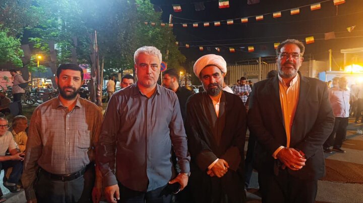 تصاویر/ گوشه‌هایی از تجمع خیابانی «شب‌های اقتدار» توسط مردم گرمسار