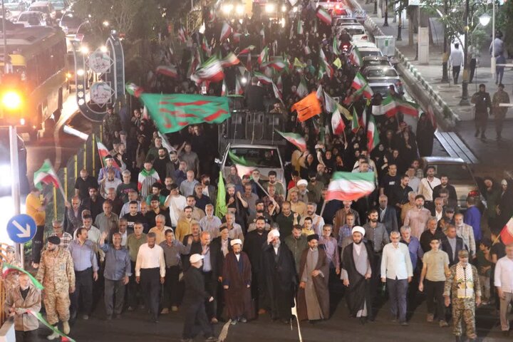 تصاویر/ هفتاد و یکمین اجتماع شبانه مردمی در قرچک