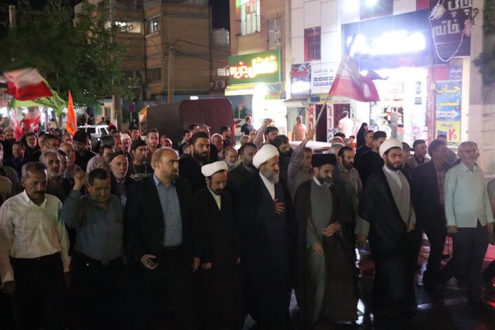 تصاویر/ هفتاد و یکمین اجتماع شبانه مردمی در قرچک