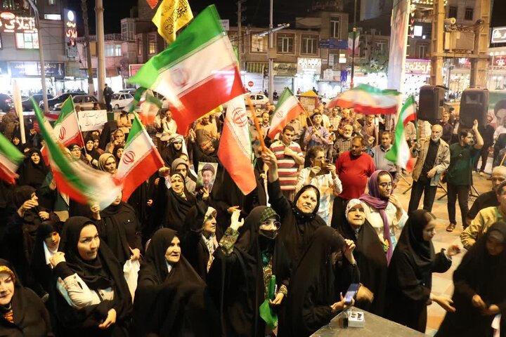 تصاویر/ هفتاد و یکمین اجتماع شبانه مردمی در قرچک