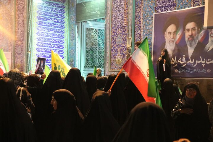 تصاویر/ هفتاد و یکمین اجتماع شبانه مردمی در قرچک