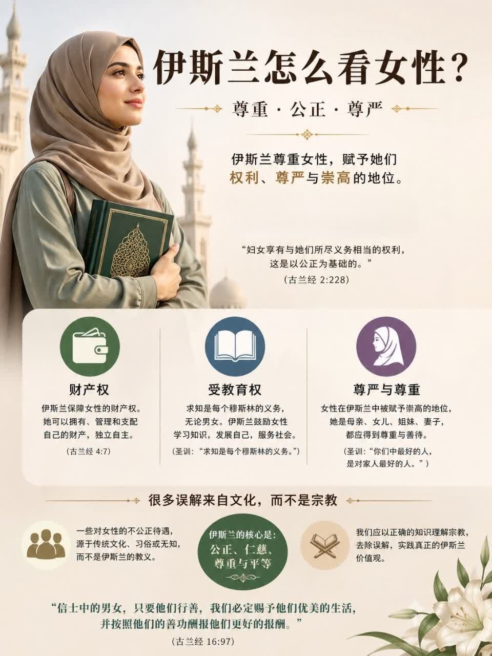 伊斯兰怎么看女性？
