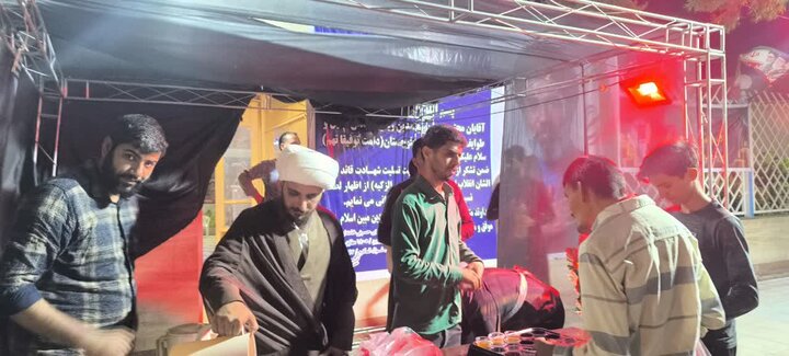 تصاویر/ موکب مدرسه علمیه سفیران هدایت المهدی (عج)زابل