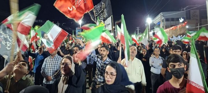 تصاویر/هفتادمین شب حماسه حضور در زاهدان
