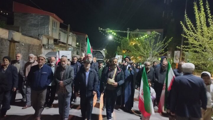 تصایر / حضور نورانی مردم رینه در نوزدهم اردیبهشت