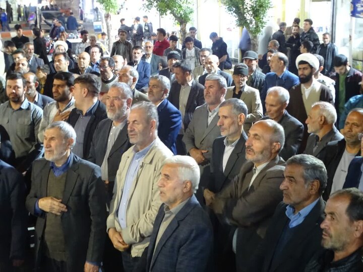 تصاویر/ تجمع در هفتادمین شب توسط مردم شهرستان چهاربرج در محکومیت اقدامات مخرب و جنایات رژیم صهیونیستی و آمریکا