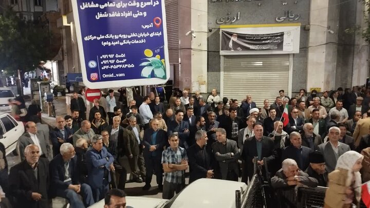 تصاویر/ هفتادمین اجتماع مردمی در میاندوآب با شعار خونخواهی رهبر شهید