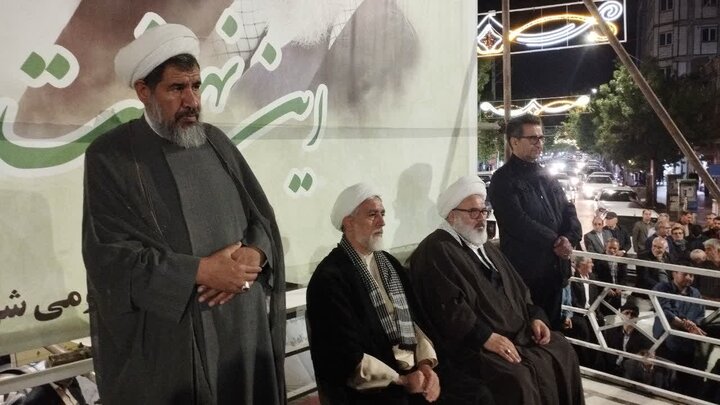 تصاویر/ هفتادمین اجتماع مردمی در میاندوآب با شعار خونخواهی رهبر شهید