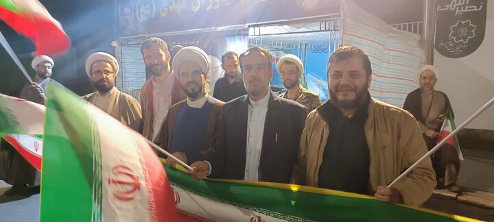 تصاویر/ موکب مدرسه علمیه ولیعصر (عج) تبریز