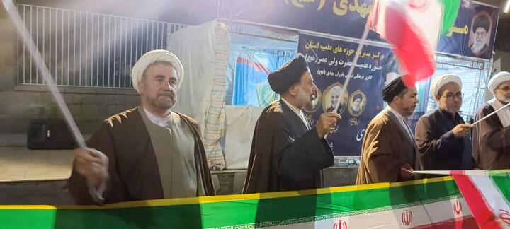 تصاویر/ موکب مدرسه علمیه ولیعصر (عج) تبریز
