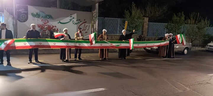 تصاویر/ موکب مدرسه علمیه ولیعصر (عج) تبریز