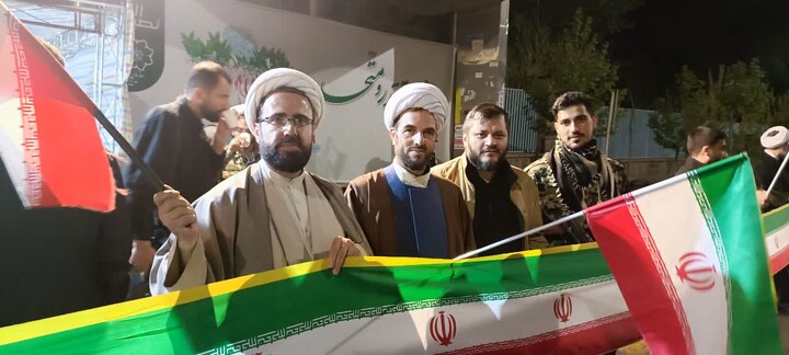 تصاویر/ موکب مدرسه علمیه ولیعصر (عج) تبریز