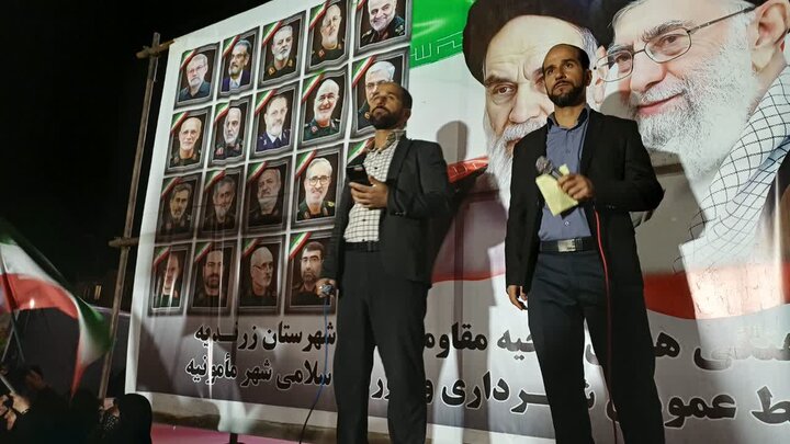 تصاویر/هفتادمین شب حضور پرشور مردم ولایتمدار زرندیه در تجدید بیعت با آرمان‌های انقلاب