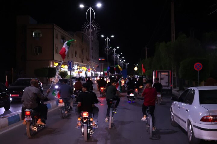 تصاویر/ رژه خودرویی در عالیشهر